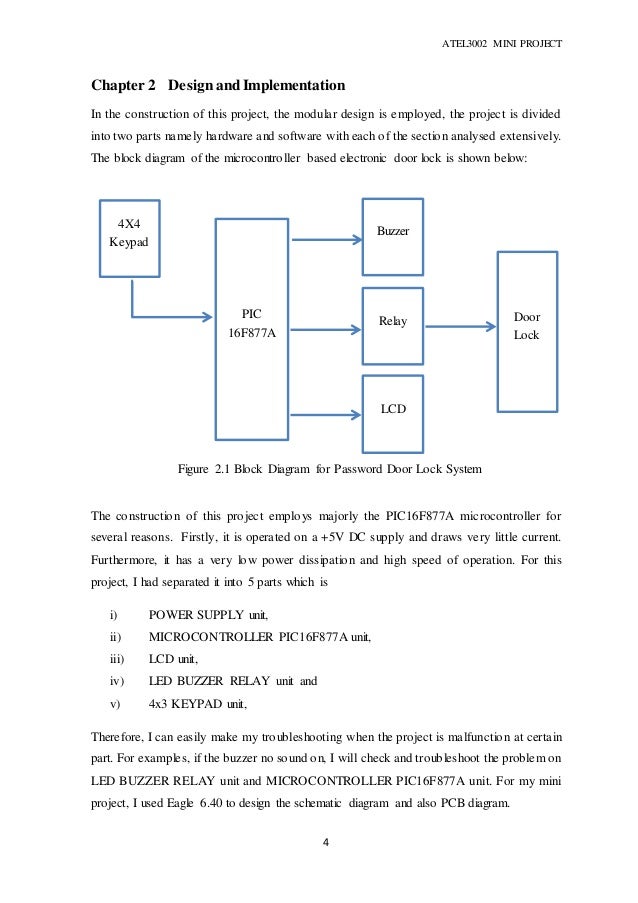 Report Electromagnetic Password Door Lock System