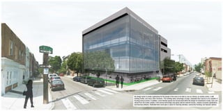 My design looks to create a gemstone for the people of the area to be able to use as a library, an activity center, a skill
building facility, and many other functions. This building takes advantage of large, adaptable floor layouts to be capable of
housing various events. In addition, more intimate spaces are incorporated within the design for individuals to study, read, and
retreat from the bustle outside. A full service technology area gives patrons internet access, creative computer applications,
and learning software. Dedicated kids rooms give a space for learning activities, community bonding, and daycare options.
 