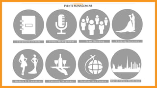 EVENTS MANAGEMENT
 
