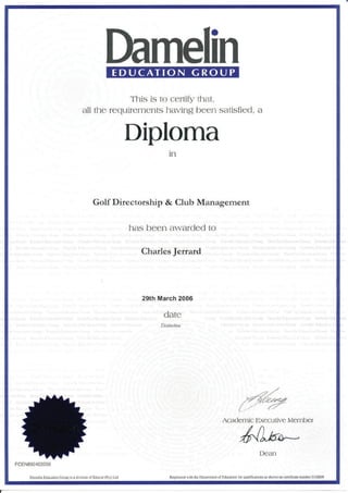 Damelin-Diploma (1)