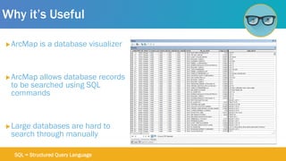Intermediate-ArcGIS-Desktop | PPT image.