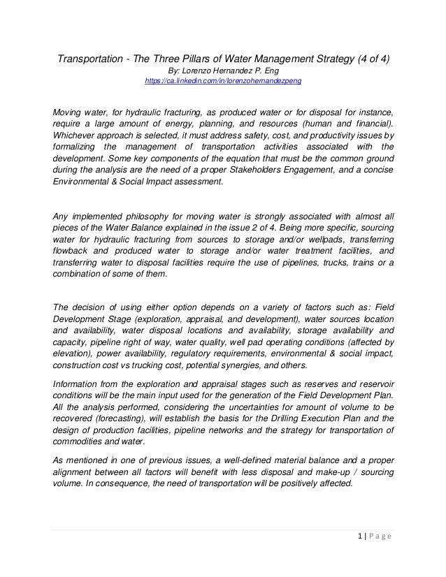 4. The 3 Pillars of WMS Transportation 4 of 4