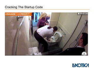 Cracking The Startup Code
 