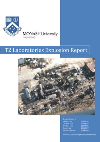 T2 Lab MEC4427 Assignment 1 | PDF