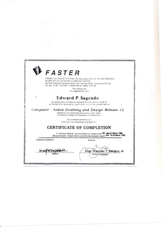 cad certificate