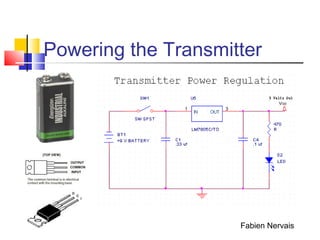 Powering the Transmitter
Fabien Nervais
 