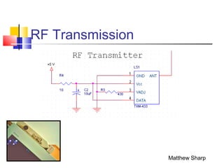 RF Transmission
Matthew Sharp
 