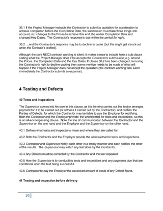 13-06-17 Notes on the NEC ECC Option C contract | DOCX
