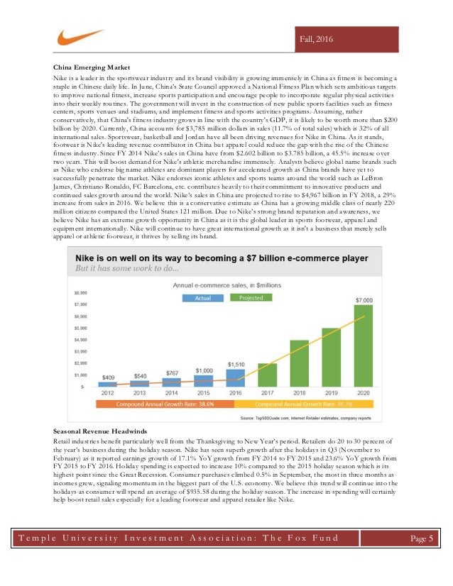 Nike Initiating Coverage Report
