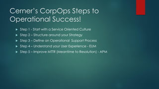 How Cerner Corporation Delivers End-to-End Workflow Visibility to ...