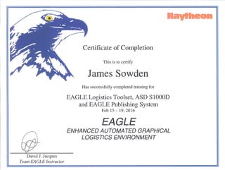 Raytheon Certificate