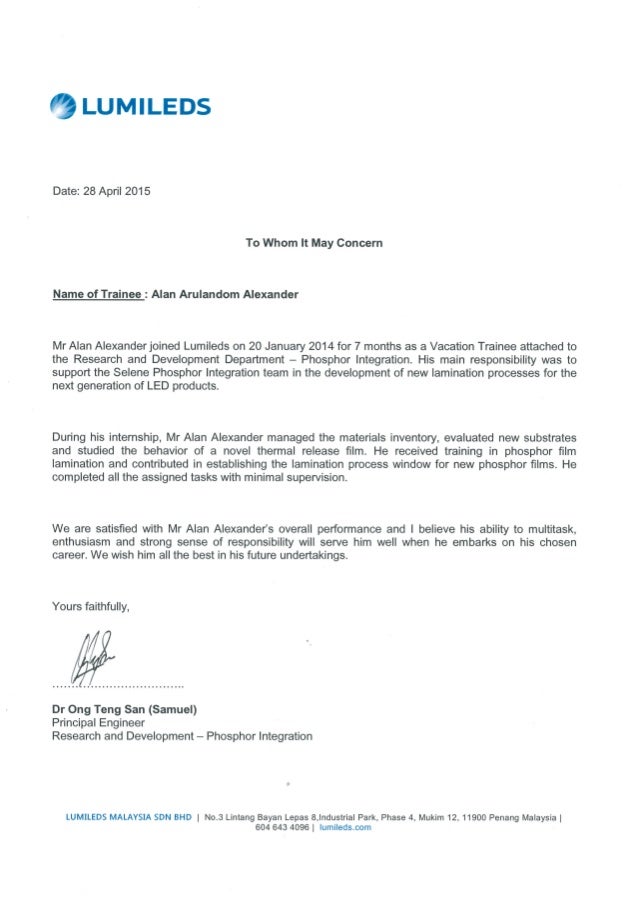 Recommendation Dr Sam Letter Principal Engineer recommendation-dr-sam-letter-principal-engineer
