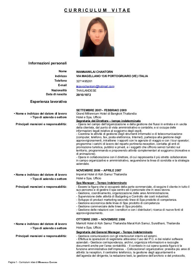 curriculum vitaewannawilai c16032015 1 638