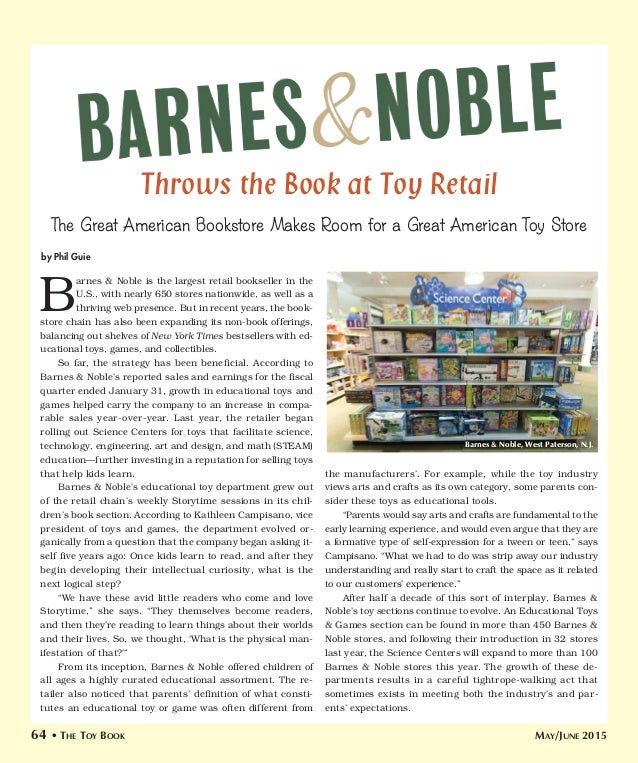 The Toy Book Barnes Noble Profile