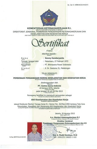 Certificate - AK3