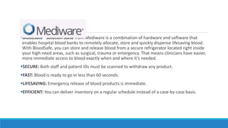 Blood Track Program blood_track | PPTX