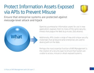 5 Pillars of API Management | PDF