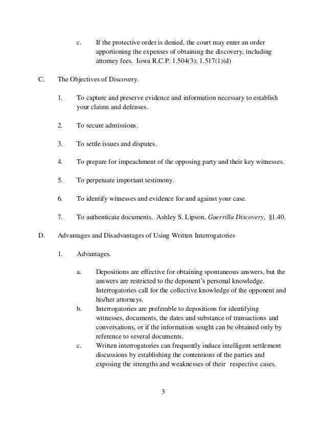 Discovery in law cases picture