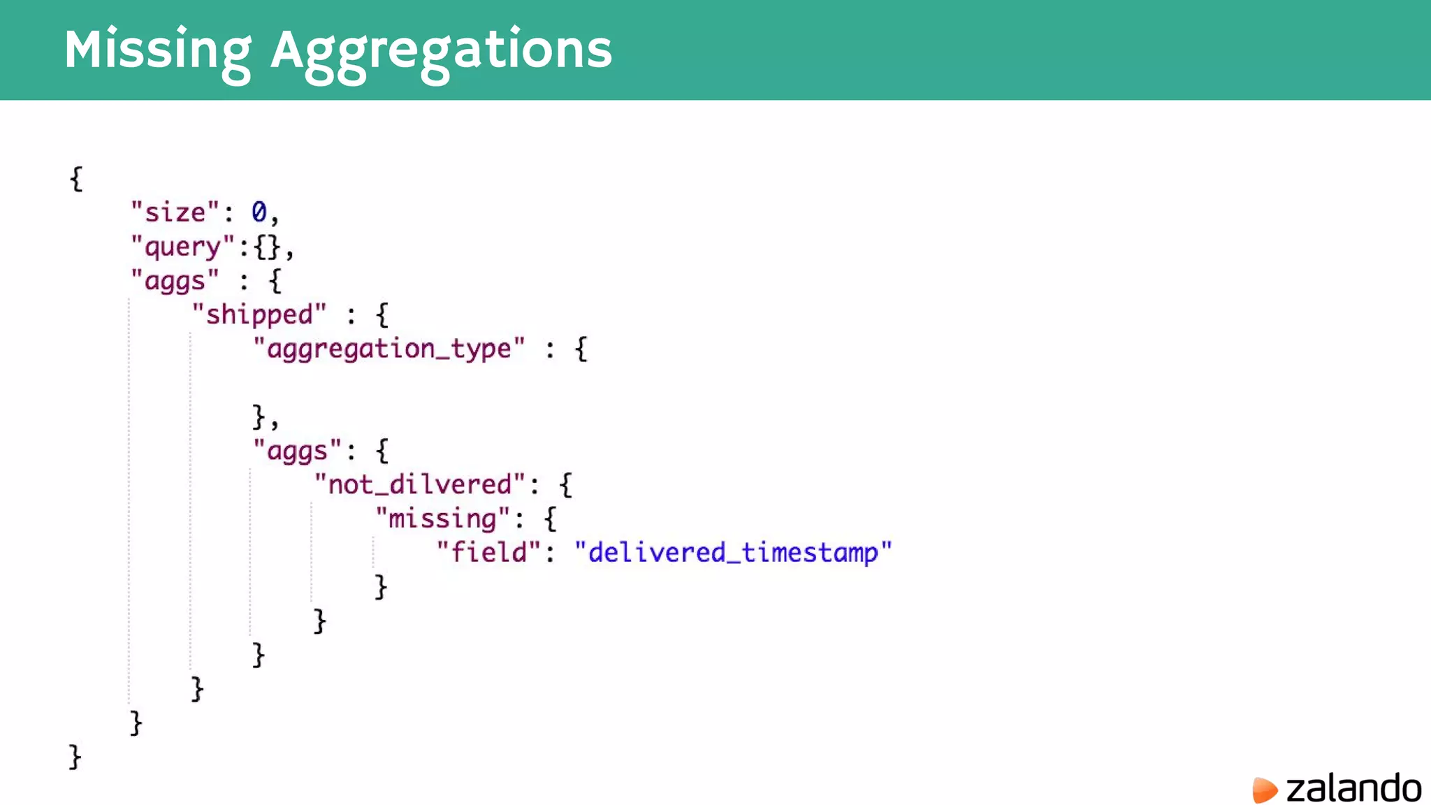 Missing Aggregations 