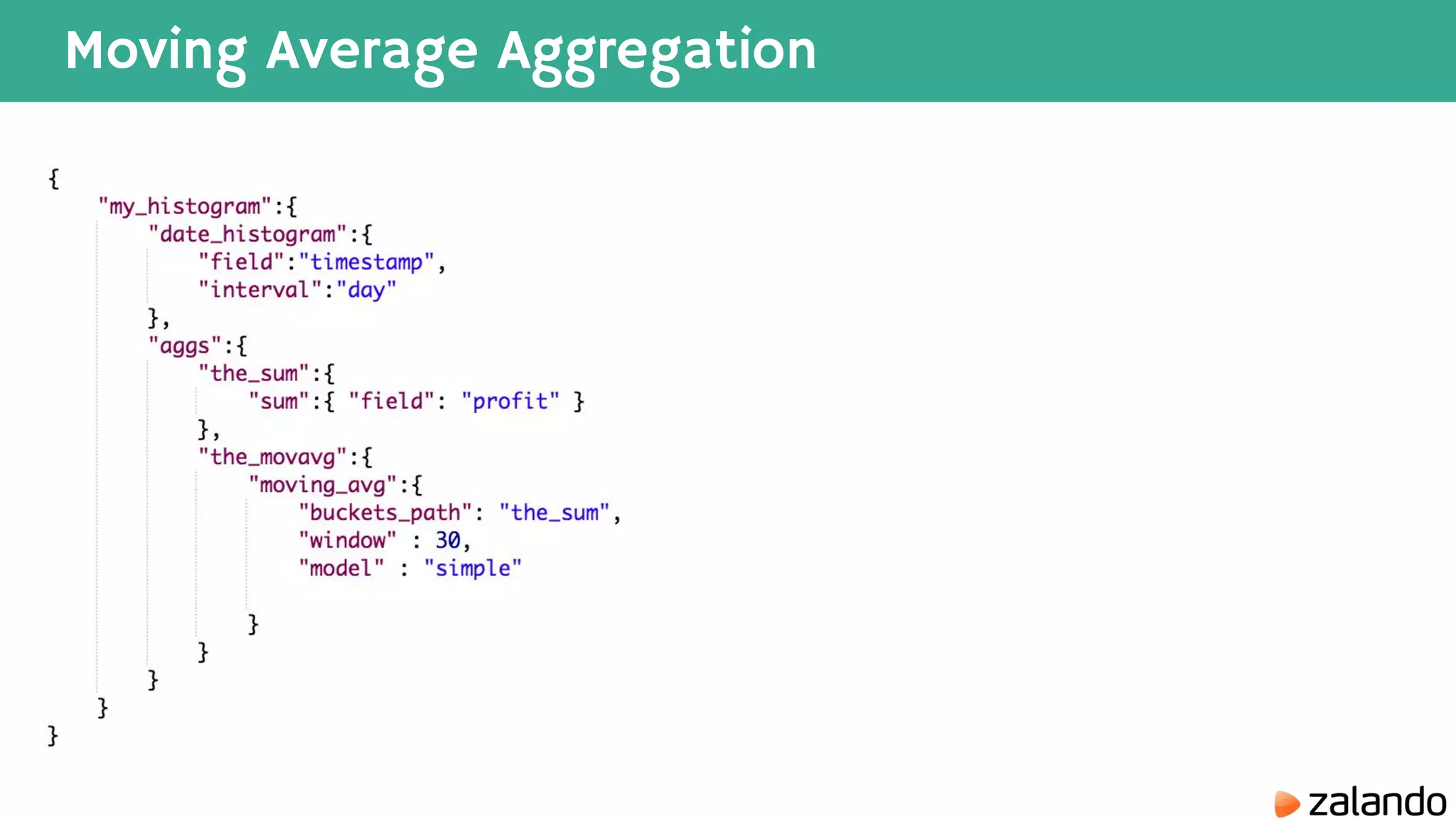 Moving Average Aggregation 