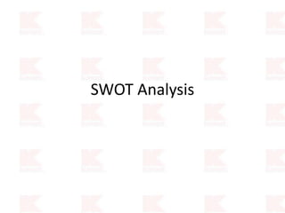 SWOT Analysis
 