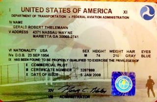 pilots license front