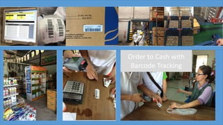 Order to Cash with
Barcode Tracking
 