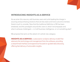 GoodData: Introducing Insights as a Service (White Paper)