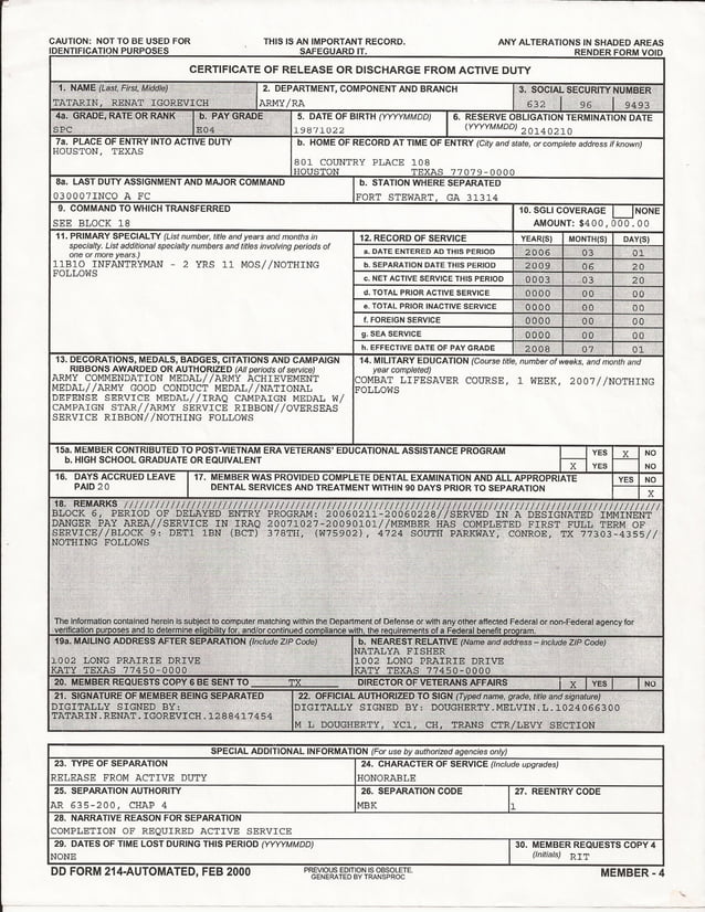 DD214 Member 4 NoSS PDF dd214-member-4-noss-pdf