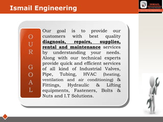 Ismail Rent ismail engineering profile | PPTX