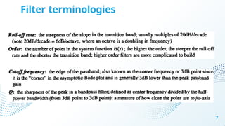 Filter terminologies
7
 