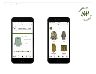 CO
NSICOUS
ALL ARO
U
ND
Sustainability Level High
Patterned Cotton Shirt
$24.99
Lyocell Bodysuit
$29.99
Lyocell Trenchcoat
$49.99
Lyocell Shorts
$24.99
Start Track Save About More
i
CO
NSICOUS
ALL ARO
U
ND
Sustainability Level
Determine how sustainable your items are
Sustainability Level is scaled with following factors :
Renewability
Carbon Footprint
Low High
Process
( raw material to textile )
Source of Material
Start Track Save About More
i
CO
NSICOUS
ALL ARO
U
ND
Conscious App Develop
CO
NSICOUS
ALL ARO
U
ND
 