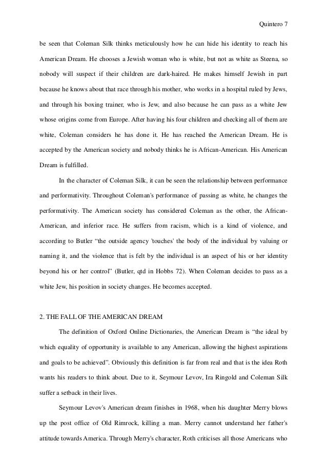 essay on racism in america