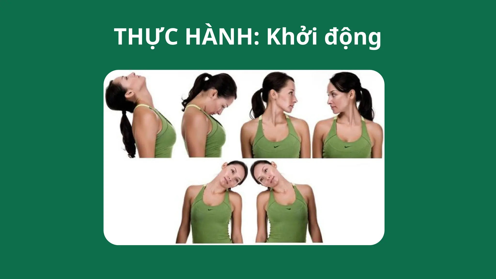 THỰC HÀNH: Khởi động
 
