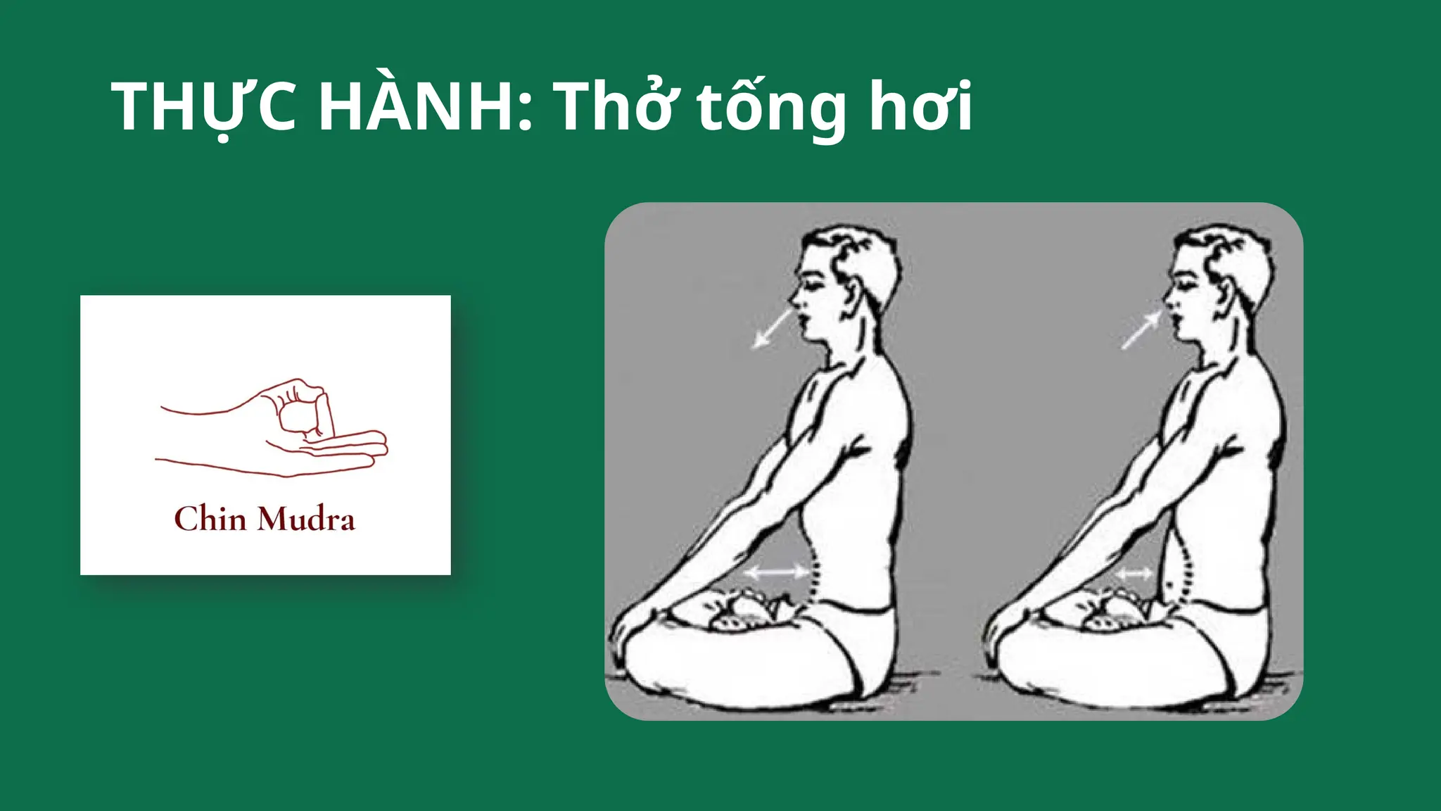 THỰC HÀNH: Thở tống hơi
 