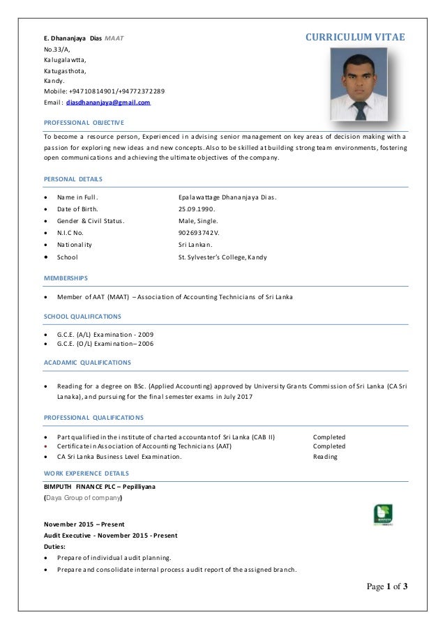 Cv Dhananjaya Dias 1