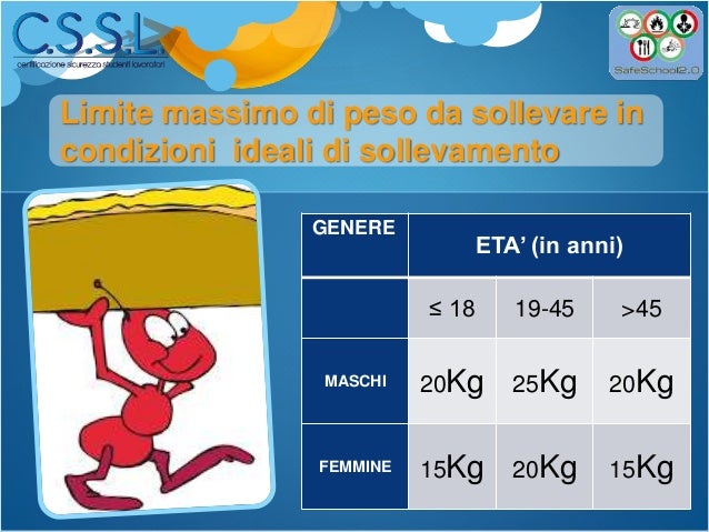 B6 movimentazione dei carichi