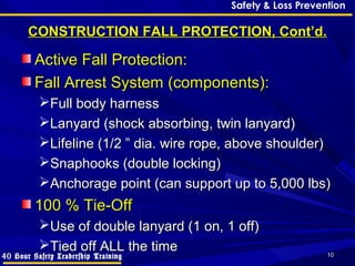 construction fall protection | PPT