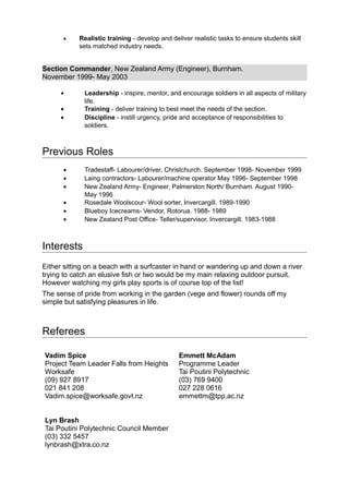 Shane Cv Shane CV | PDF