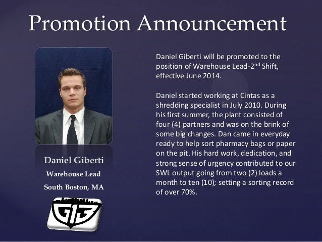 Promotion Announcement Giberti PDF