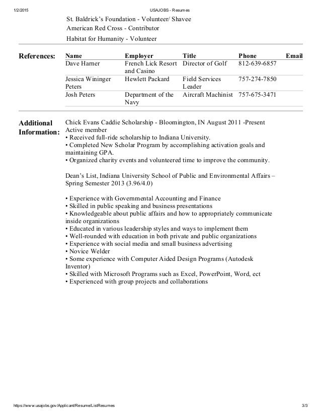 habitat for humanity on resume