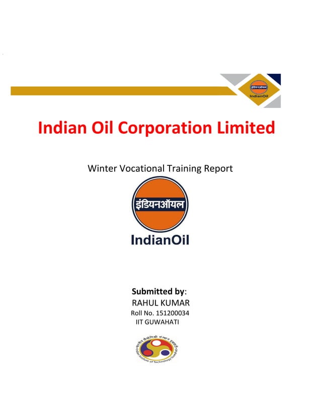 INDIAN OIL CORPORATION LIMITED PDF