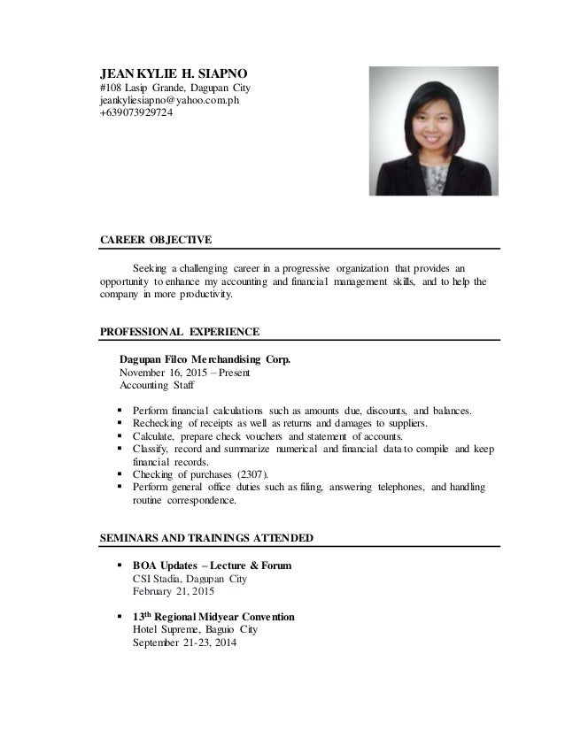 sample resume for let passer teacher