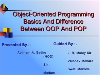 Abhiram | PPT | Programming Languages | Computing