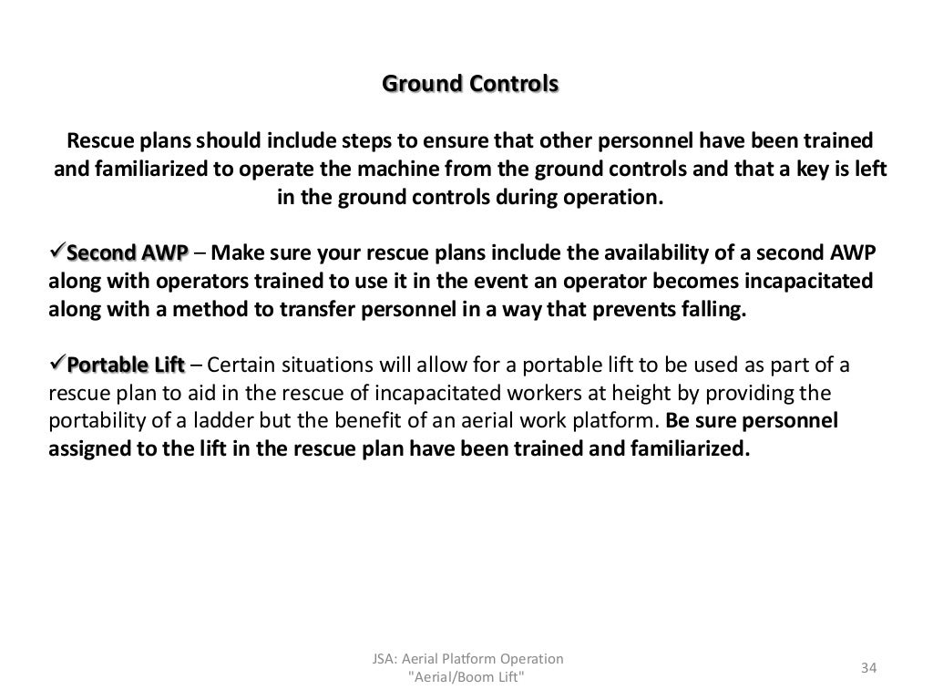 JSA Aerial Lift (english) KWW