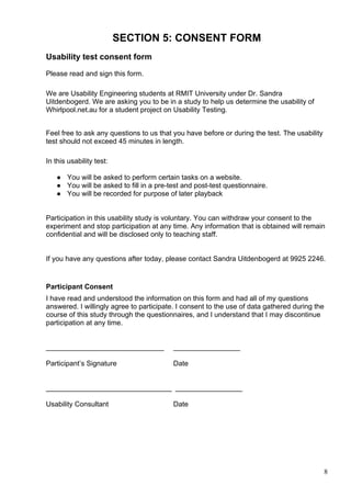 Usability test plan | PDF