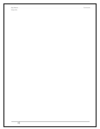 Ajay Menon Curriculum
Vitae [CV]
4
 