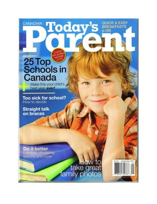 Today's Parent 2007 article