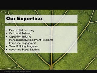 Outbound Learning Programs Outlife - Outbound Training - Team building - Employee Engagement ...