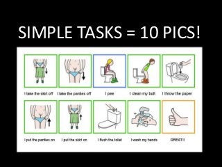 SIMPLE TASKS = 10 PICS!
 